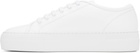 Common Projects White Tournament Low Super Sneakers