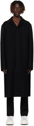 Jil Sander Black Single-Breasted Coat