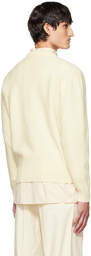 LEMAIRE Beige Wool Sweater