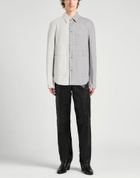 Thom Browne Mens Denim outerwear in Grey