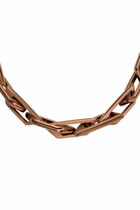 Diesel Stainless steel chain necklace - Necklaces - Unisex - Brown
