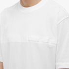 Stone Island Men's Taped Logo T-Shirt in White