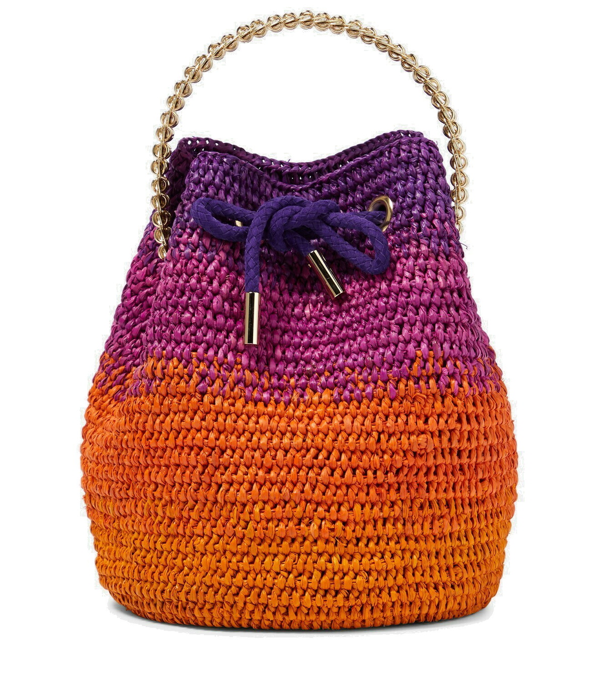 Paco Rabanne - Raffia bucket bag Paco Rabanne