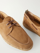 Castañer - Nemo Suede Boat Shoes - Neutrals