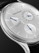 JAEGER-LECOULTRE - Master Ultra Thin Réserve De Marche Automatic 39mm Stainless Steel and Alligator Watch, Ref No. Q1378420