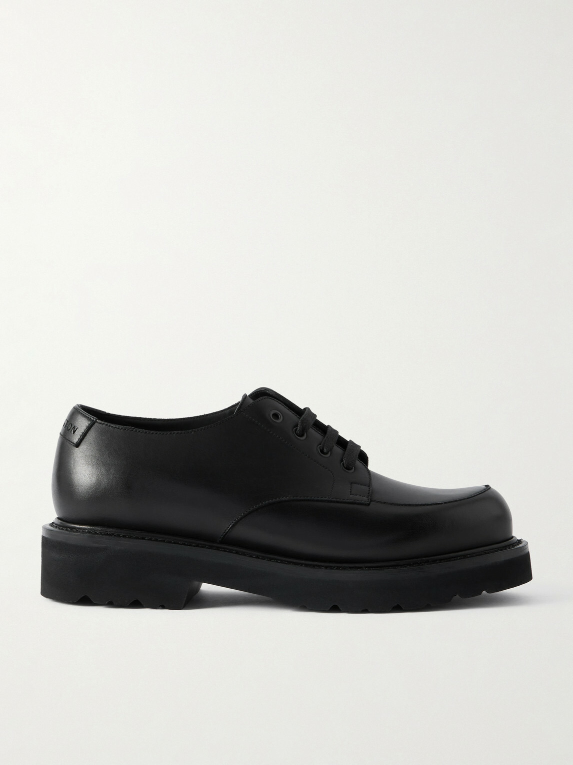 J.M. Weston - Weston & Sons Leather Derby Shoes - Black