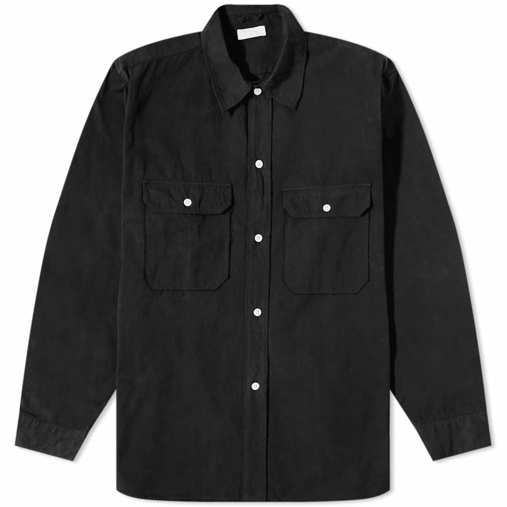 mfpen Men's Reception Overshirt in Black mfpen