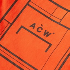 A-COLD-WALL* Men's Nylon Tech Short in Rich Orange