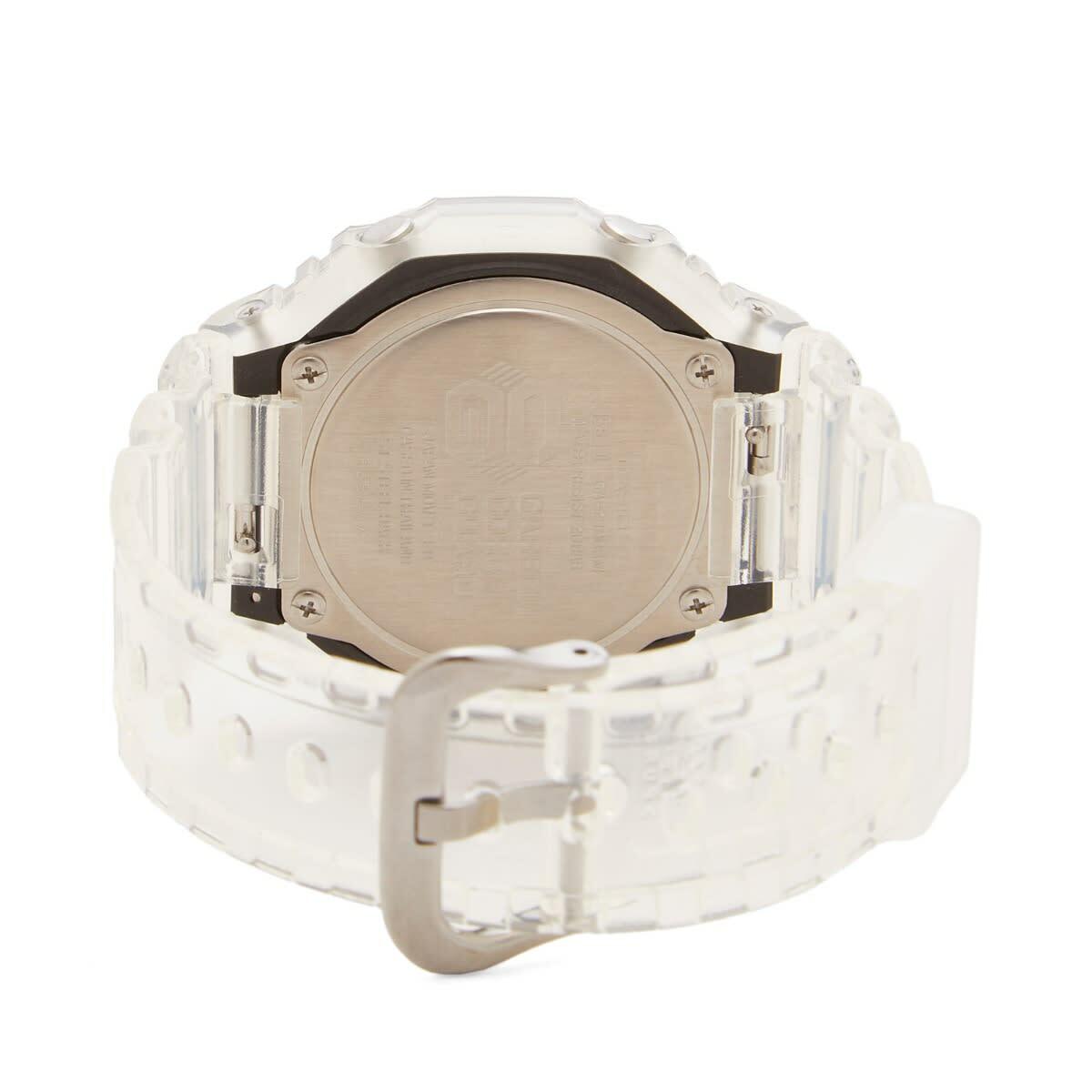 G-Shock GA-2100BM-7A2ER Watch in Silver/Blue 