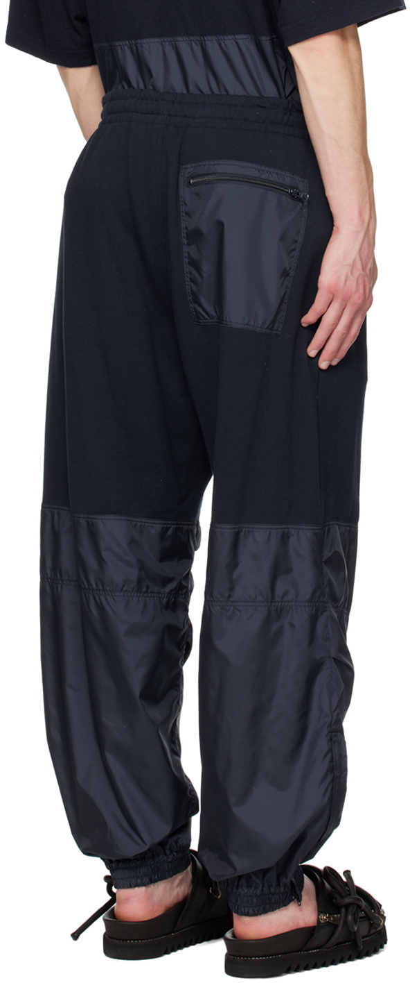 UNDERCOVER Navy Paneled Sweatpants