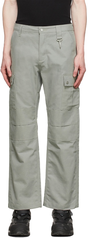 Photo: Reese Cooper Grey Dyed Cargo Pants