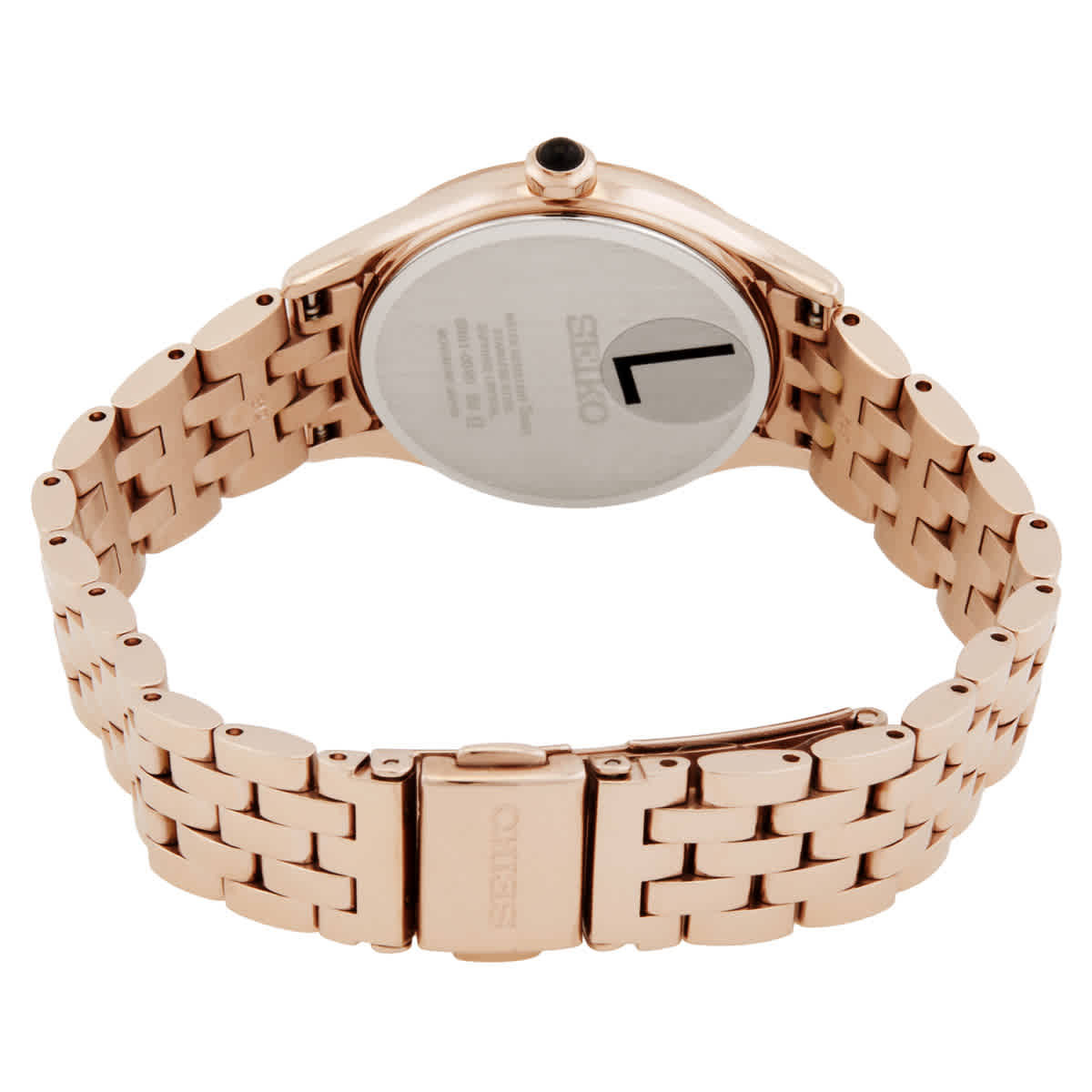 Seiko Classic Quartz Grey Dial Ladies Watch SUR614P1