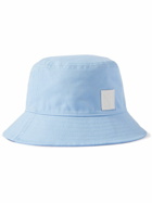 Raf Simons - Logo-Appliquéd Cotton-Canvas Bucket Hat - Blue