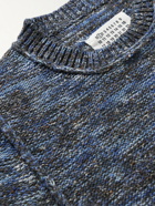Maison Margiela - Cotton-Blend Sweater - Blue