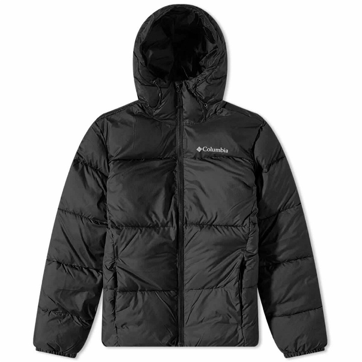 Photo: Columbia Men's Puffect Hooded Jacket in Black