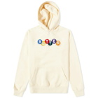 Butter Goods Men's Lottery Embroidered Hoody in Cream