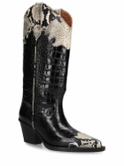 PARIS TEXAS - 60mm Ricky Croco & Python Print Boots