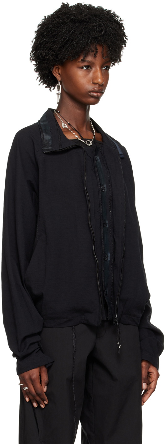 Hyein Seo Black Raglan Jacket