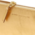 Comme des Garçons SA8100G Wallet in Gold