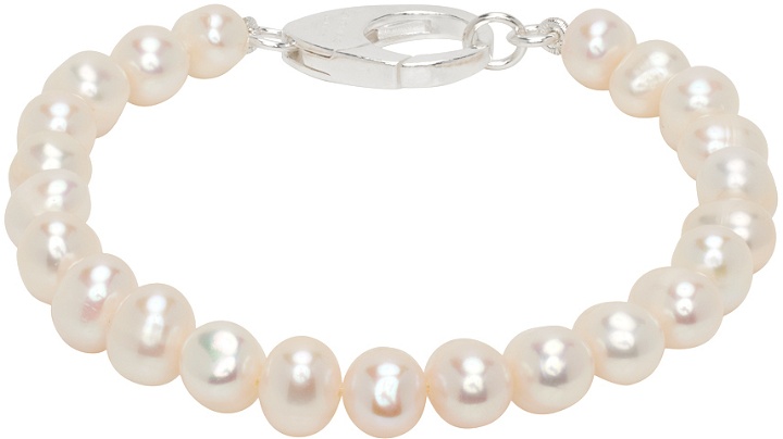Photo: Hatton Labs White Classic Freshwater Pearl Bracelet