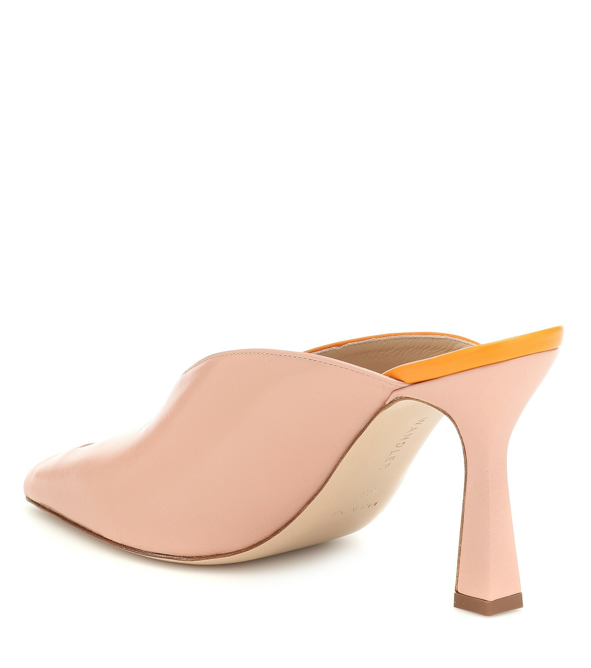 Wandler - Niva two-tone leather mules
