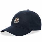 Moncler Men's Logo Baseball Cap in Navy