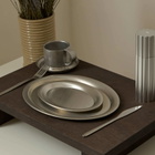 Service Projects Service Tray Set in Stainless Steel 