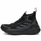 Adidas Men's Terrex Free Hiker 2 GTX Sneakers in Core Black/Grey Six/Grey Three