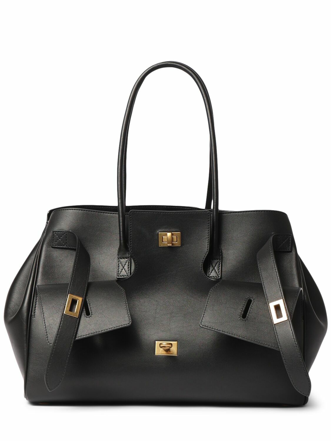 BALENCIAGA Medium Bel Air Leather Tote Bag Balenciaga