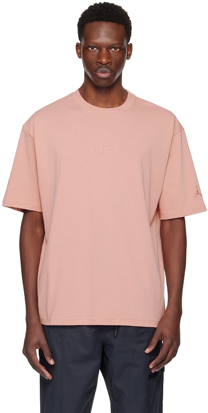Photo: Nike Jordan Pink Wordmark T-Shirt