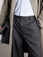 mfpen - Service Pleated Wool Trousers - Gray