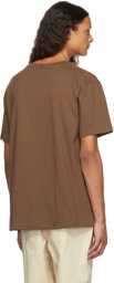 Dime Brown Classic Logo T-Shirt