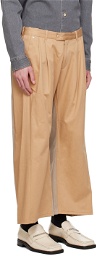 Bless SSENSE Exclusive Beige Overstock Trousers