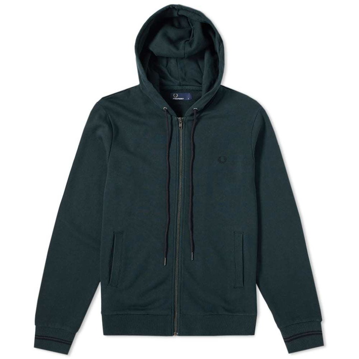 Photo: Fred Perry Hooded Sweat Green