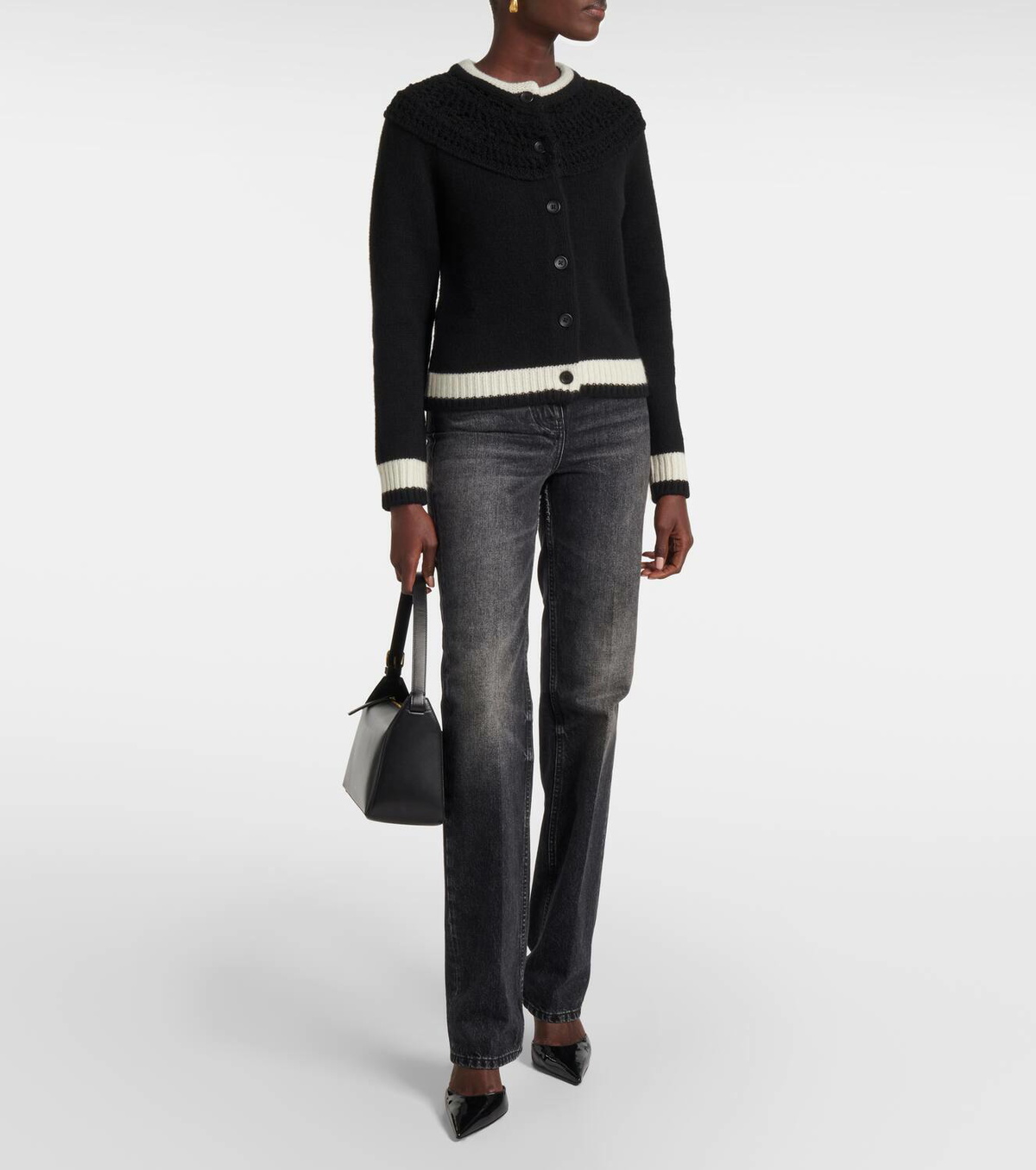 Xu Zhi Wool-blend cardigan