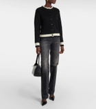 Xu Zhi Wool-blend cardigan