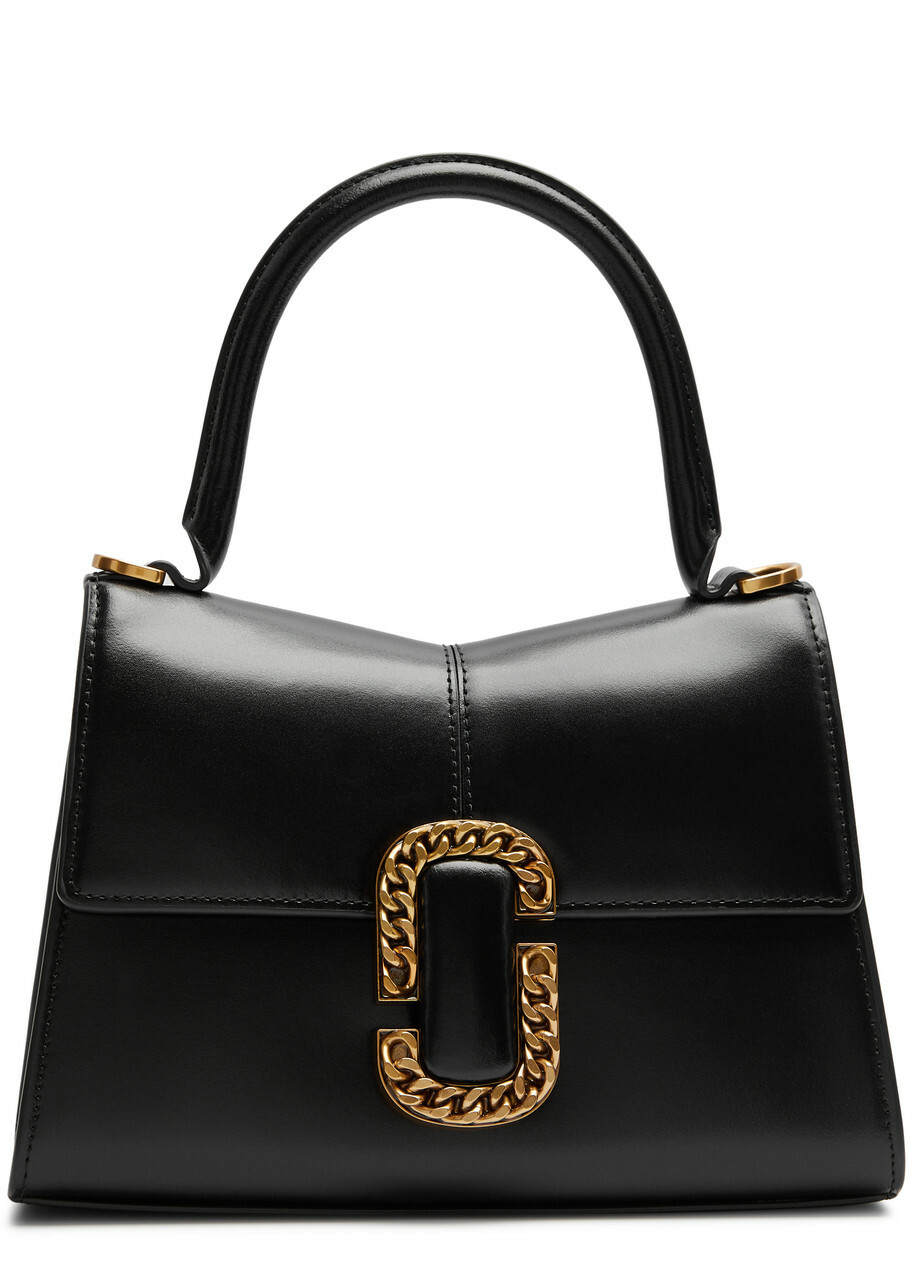 Marc Jacobs The St Marc Leather top Handle bag - Black - One Size