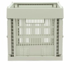 HAY Cube Recycled Colour Crate in Grey 