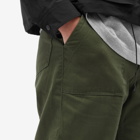 Uniform Bridge Men's Cotton Wide Fatigue Pants in Olive
