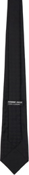Comme des Garçons Homme Deux Black Check Tie