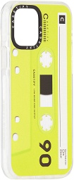 Casetify Green & Black Cassette Impact iPhone 12 Pro Case