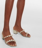 Jimmy Choo - Amara 45 embellished leather sandals