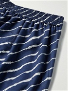 SMR Days - Vathi Mid-Length Printed Shell Swim Shorts - Blue