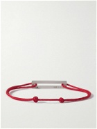 Le Gramme - 1.7g Cord and Sterling Silver Bracelet