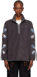 J.Kim Gray Bale Sweater