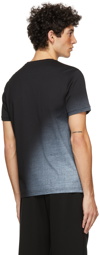 Fendi Black Embossed Logo T-Shirt