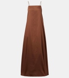 Leset Yoko cotton maxi dress