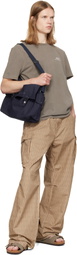A.P.C. Navy 'Récupération' Messenger Bag