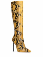 BALLY - 105mm Barbra Python Print Tall Boots