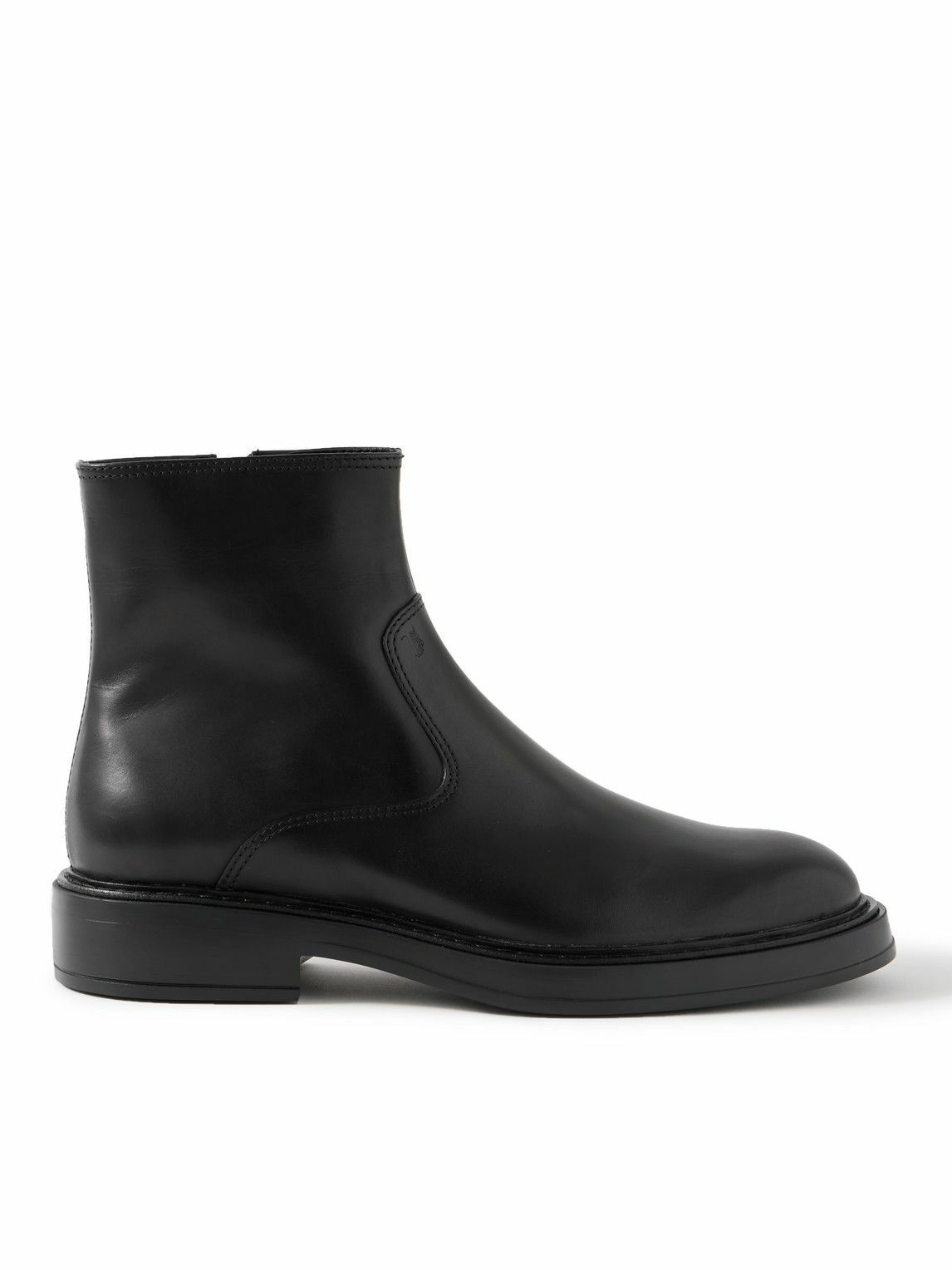 Photo: Tod's - Leather Chelsea Boots - Black